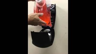 Foaming Hand Soap and Sanitizer Dispenser Instructions 0316 [upl. by Toblat]