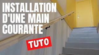 Installation dune MAIN COURANTE [upl. by Angelo83]