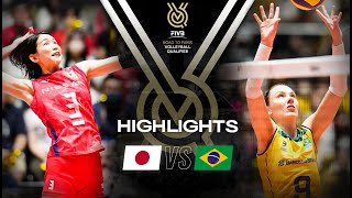 🇯🇵 JPN vs 🇧🇷 BRA  Highlights  Womens OQT 2023 [upl. by Niai]