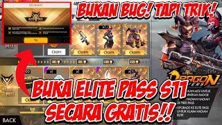 Cara Membuka ELITE PASS S11 Secara GRATIS Di Free Fire  Free Fire Indonesia [upl. by Lari]