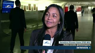 Eliziane Gama fala sobre aprovação da ampliação de cotas em concursos públicos federais – 8524 [upl. by Reinke]