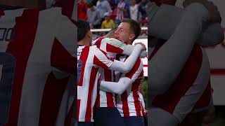 ¡Christopher Engelhart marcó el primero de la noche del título del Tapatío Chivas LIGAMX [upl. by Trenton]