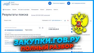 Разбор zakupkigovru ЕИС 🔵 Инструкция по применению 2023 zakupkigovru [upl. by Imugem933]