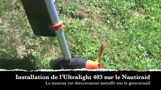 Essai du Torqeedo Ultralight 403 sur le Nautiraid Grand Raid II 540 [upl. by Marti329]