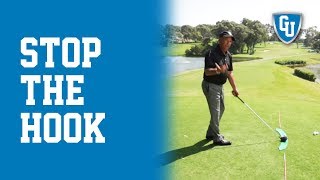 How to Eliminate the Hook Golf Lesson [upl. by Chavey251]