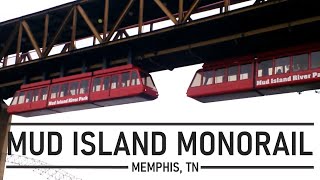 Memphis TN Mud Island Monorail [upl. by Nwahsir538]