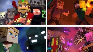 Fallen Kingdom The Complete Minecraft Music Video Series [upl. by Atikkin]