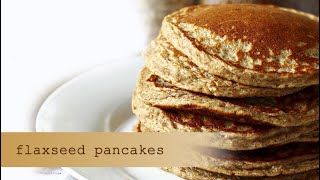 Savoury flaxseed pancakes  gluten free  keto meals ideas [upl. by Parsaye]