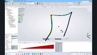 FEM tutorial  Harmonicforced vibration analysis of beams [upl. by Ymas]