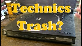 Technics SLL25 Linear Turntable  Is It Worth Fixing [upl. by Shulman]