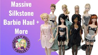 Massive Silkstone Barbie Haul  More [upl. by Lledo]