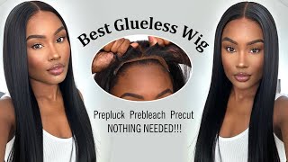 Its Giving SCALP😱 BEST Glueless Wig Install Ever Alipearl Wear Go Wig [upl. by Neerroc137]