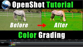 OpenShot Color Grading  OpenShot Video Editor  OpenShot Video Editor Tutorial hindi [upl. by Carlin]