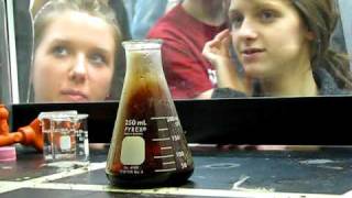 Nitric Acid Acts Upon Copper [upl. by Anemolihp]