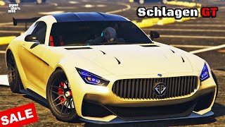 GTA 5 ONLINE  OBEY 10F VS SCHLAGEN GT WHICH IS FASTEST [upl. by Ylecara]