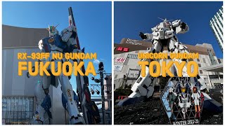 Japan  Gundam SideF Fukuoka amp Unicorn Gundam Tokyo 4K HDR [upl. by Nivloc]