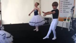 Young Ballet Juniors shine at Yarraville Festival [upl. by Nautna85]