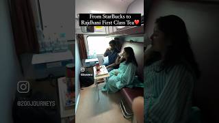 RAJDHANI FIRST CLASS AC COUPLE COUPE Inside View  Luxury Travel India indianrailways shorts [upl. by Devaj]