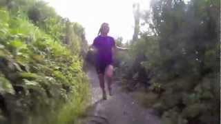 Emelie Forsberg Trail Running Downhill NZ [upl. by Jarad]