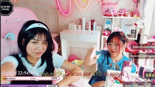 JAPE💙 Y LA MINI JAPE🖤 JAPERUANA STREAMING COMPLETO [upl. by Novj898]