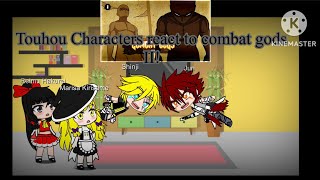 Touhou characters react to Combat gods 2 [upl. by Teerprah]