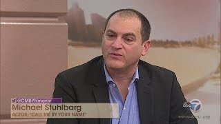 Call Me By Your Name actor Michael Stuhlbarg talks about new film [upl. by Sirtaeb450]