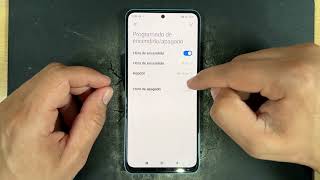 Como Programar el Encendido y Apagado en Xiaomi Redmi Note 13 [upl. by Ecnaret367]