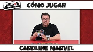 Cardline Marvel como jugar y videoreseña  Un timeline card game cómo se juega en español [upl. by Friday]