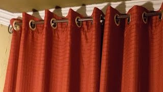 DIY Cortinas con argolla facil [upl. by Christy131]