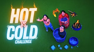 HOT VS COLD WATER CHALLENGE WITH MY BROTHER amp SISTER  Rimorav Vlogs [upl. by Eciralc]