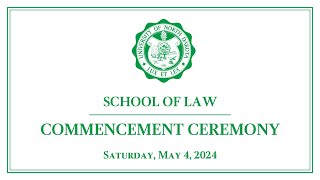 UND School of Law Commencement 2024 [upl. by Emerson]