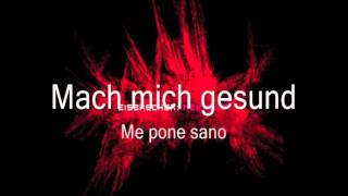 Eisbrecher  Mein Blut Letras Alemán  Español [upl. by Ciel]