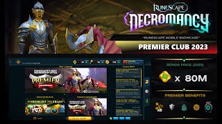 RuneScape Premier Club Benefits 2023  RuneScape Mobile [upl. by Annoyi233]