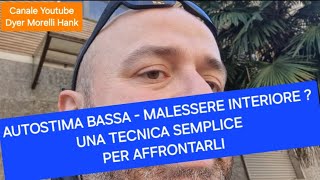 HAI UNA BASSA AUTOSTIMA  SEGUI QUESTO VIDEO [upl. by Issi]