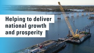 Balfour Beatty  helping to deliver national growth and prosperity [upl. by Aihsar]