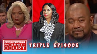 Military Man Comes Face To Face With Woman 35 Years Later Triple Episode  Paternity Court [upl. by Wiebmer772]