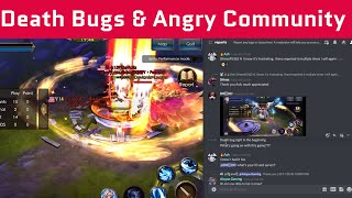 Death Bugs amp Angry Community  Bugs Getting Worse  Legacy of Discord  Apollyon [upl. by Saunderson]