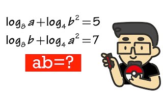 3 logarithm math competition problems AIME amp AMC12 [upl. by Merdith]