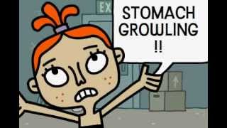 Stomach Growling Kid Cartoon [upl. by Payson]