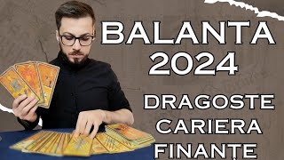 PREVIZIUNI BALANTA ANUL 2024 HOROSCOP BALANȚA ANUL 2024 PREVIZIUNI TAROT BALANTA ANUL 2024 [upl. by Bora]