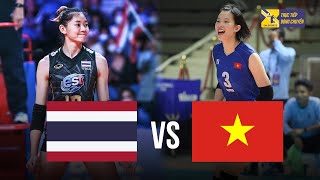 Thanh Thúy đại chiến Chatchuon Moksri đỉnh cao so tài  Thái Lan vs Việt Nam [upl. by Merton]