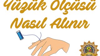 Yüzük Ölçüsü Nasıl Alınır   Midyat Gümüş Kenti [upl. by Annayrb]