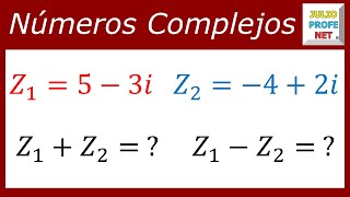 SUMA Y RESTA DE NÚMEROS COMPLEJOS [upl. by Moseley]