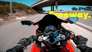 Experience the pure quickshifter sound of a Honda CBR650R 💥 [upl. by Aicekan]