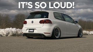 ECS Tuning Exhaust Cutout  ITS SO LOUD [upl. by Cogn]