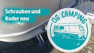 Eriba Touring Troll Austausch Schrauben und KederFüller [upl. by Dianemarie]