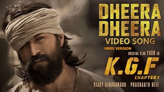 Dheere Dheere Video SongHindi VersionKGF Chapter1 [upl. by Olivero533]