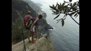 Cinque Terre hike from Monterosso to Vernazza Italy [upl. by Schaper]