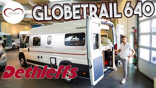 🗺 Dethleffs Globetrail 640 ❗  Unglaublicher Stauraum im Heck  Camper Van 2022 Neuheiten  GÜMA TV [upl. by Mapel]