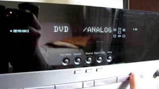 Harman Kardon AVR335  no audio just external view  DEMO [upl. by Drawoh230]